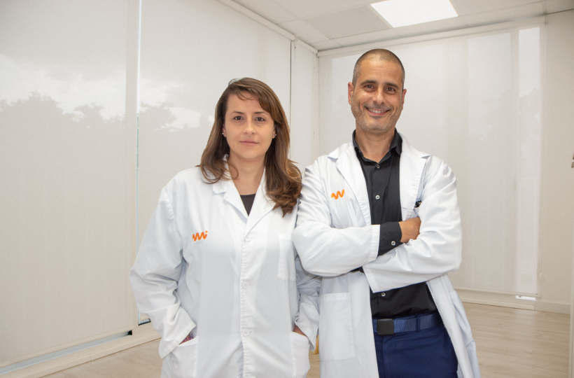 La Dra. Paula Cruz y el Dr. Jordi Tornero conforman el equipo médico del Instituto de Cabeza y Cuello (ICiC) de Barcelona.
